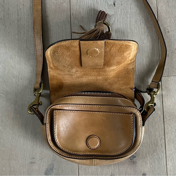 Frye Bags Frye Leather Ilana Harness Small Saddle Crossbody Bag